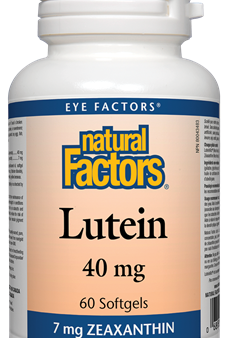 Natural Factors Lutein (40mg) (60 SoftGels) Online