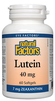 Natural Factors Lutein (40mg) (60 SoftGels) Online