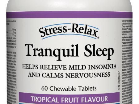 Natural Factors Stress-Tranquil Sleep (60 Chewable Tablets) Cheap