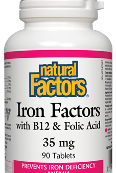 Natural Factors Iron Factors (35mg) (90 Tablets) Discount