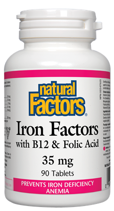 Natural Factors Iron Factors (35mg) (90 Tablets) Discount