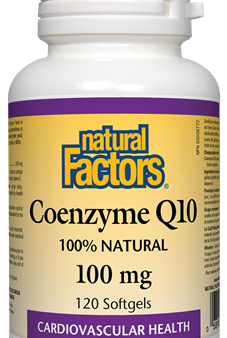 Natural Factors Coenzyme Q10 (100mg) (120 SoftGels) Online Sale