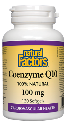 Natural Factors Coenzyme Q10 (100mg) (120 SoftGels) Online Sale