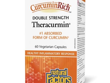 Natural Factors CurcuminRich Double Strength Theracurmin (60 VCaps) Supply