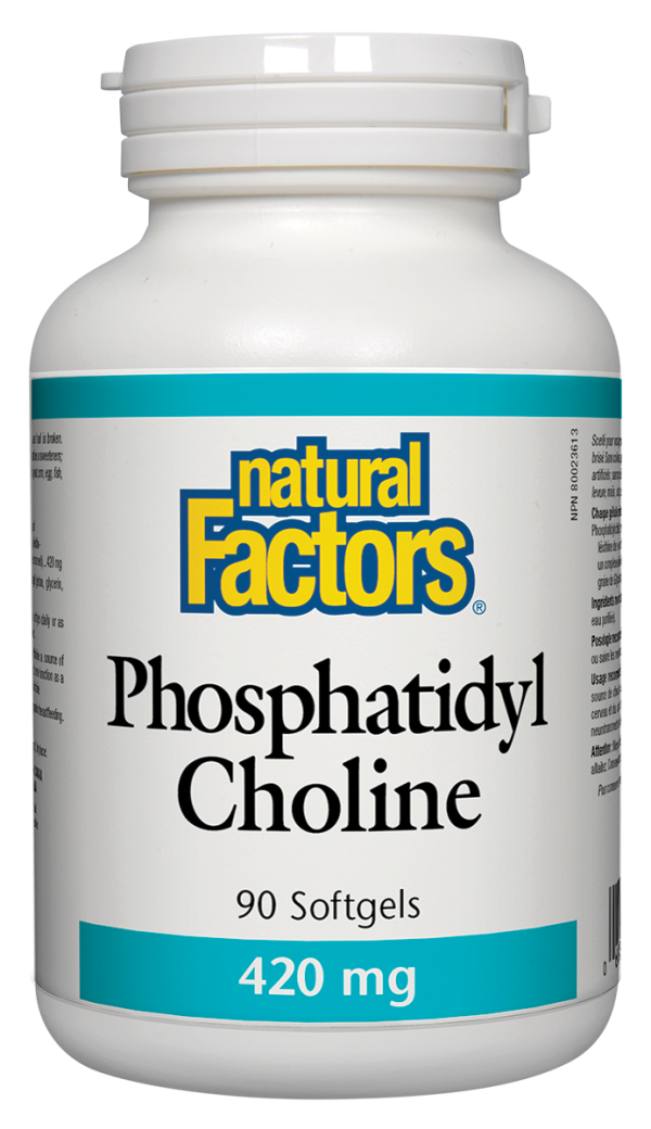 Natural Factors Phosphatidyl Choline (420 mg) (90 Soft Gels) Online Sale