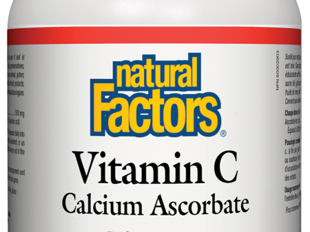 Natural Factors Calcium Ascorbate Powder (250g) Hot on Sale