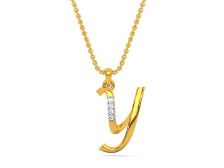 Alphabet Y  Unisex Pendant Fashion