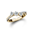 แหวนเพชร Three Square Diamonds Ring on Sale