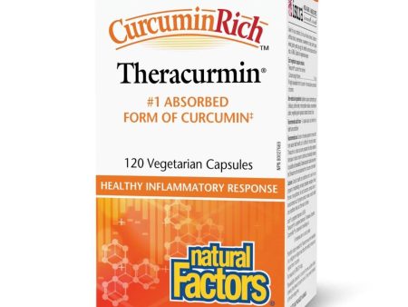 Natural Factors CurcuminRich Theracurmin (120 VCaps) on Sale