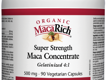 Natural Factors Organic MacaRich (500mg) (90 VCaps) Online Sale