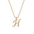 Alphabet H  Unisex Pendant For Cheap