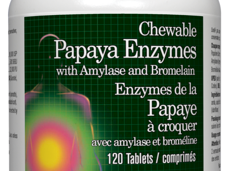 Natural Factors Papaya Enzymes (120 Chewable Tablets) Online Hot Sale