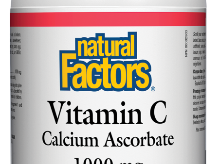 Natural Factors Calcium Ascorbate Powder (500g) Supply