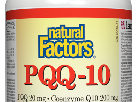 Natural Factors PQQ-10 (60 Softgels) Online Hot Sale