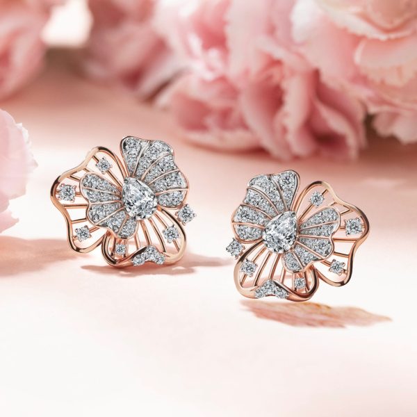 Le Ruban Fleur Earrings Online Sale