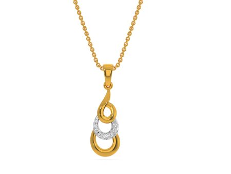 Triple Curve Pendant Online Hot Sale