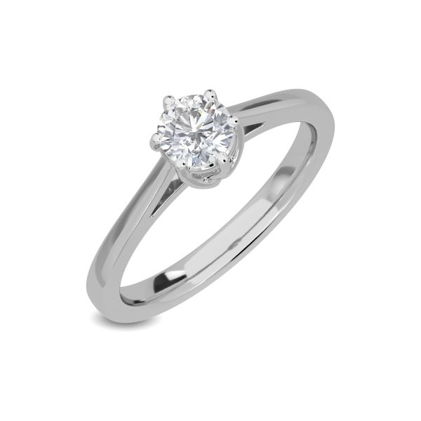 0.50 CT Amalie Solitaire Ring Online now