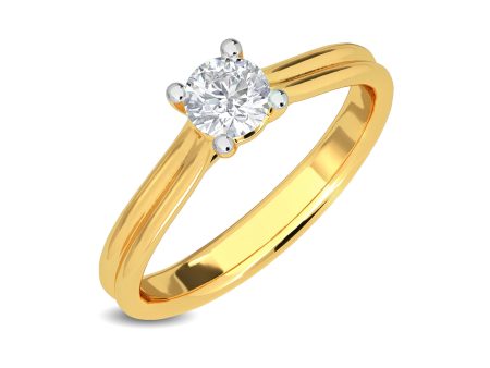 0.33 CT Lunara Solitaire Ring Online