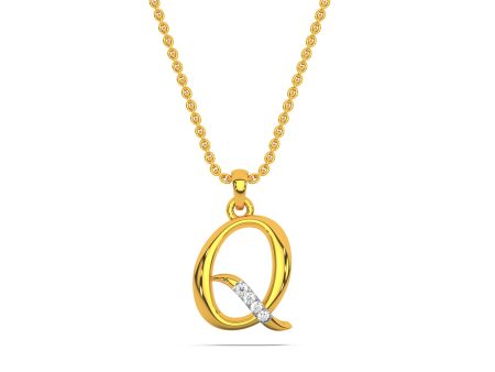 Alphabet Q  Unisex Pendant Online Hot Sale