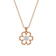 Simple Flower Pendant Fashion