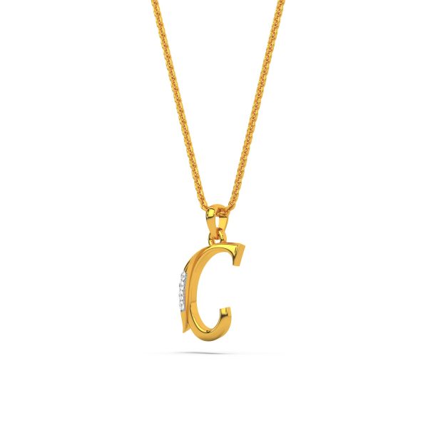 Alphabet C  Unisex Pendant Supply