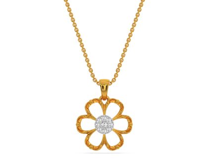 Simple Flower Pendant Fashion