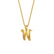 Alphabet W  Unisex Pendant Hot on Sale