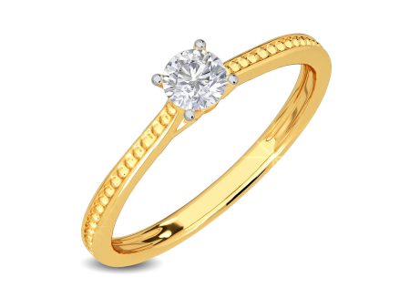 0.20 CT Miray Solitaire Ring For Cheap