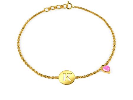 Initial K Bracelet Online Sale