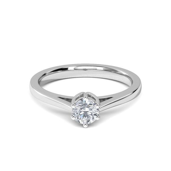 0.50 CT Amalie Solitaire Ring Online now