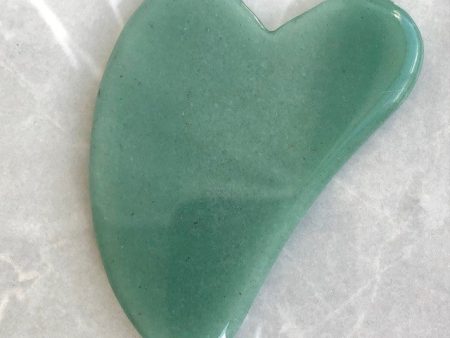 Aventurin, Gua sha lymfdränerande massagesten For Discount