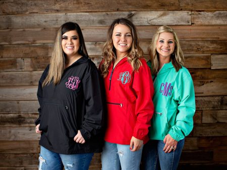 Monogrammed Pack N Go Pullover - 2020 Online now