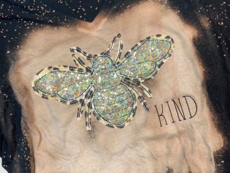 Bleached BEE KIND Shirt - 2021 For Sale