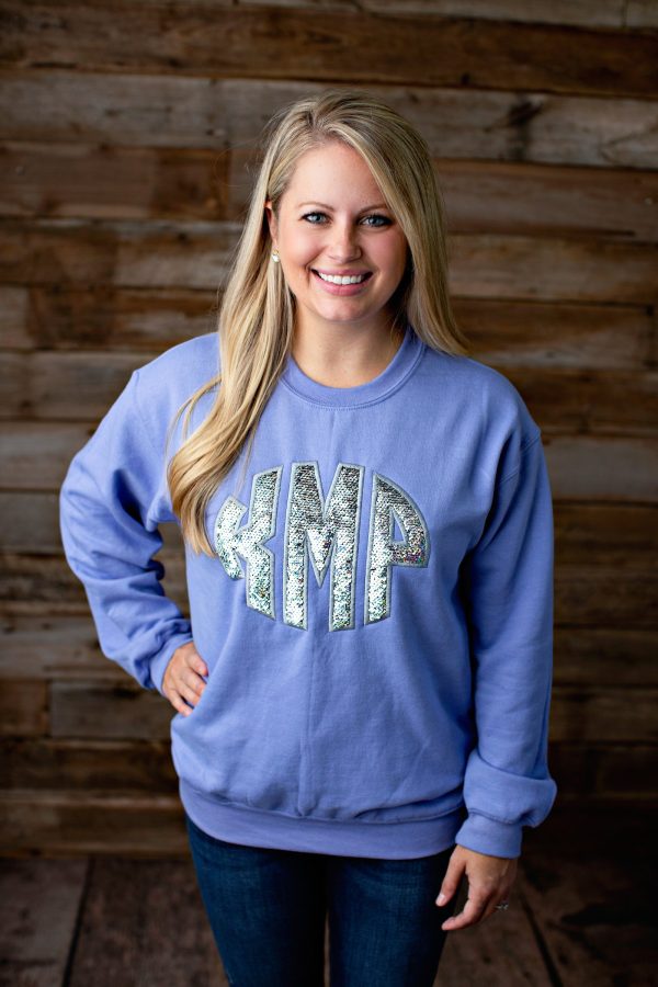 Mermaid Sequined Monogrammed Sweatshirt - 2020 Online Sale