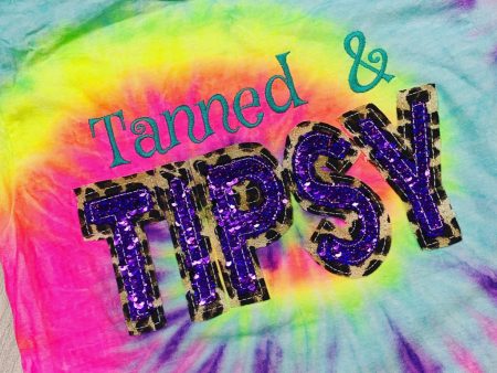 Tanned & TIPSY - Tie Dye Shirt   Tank Online