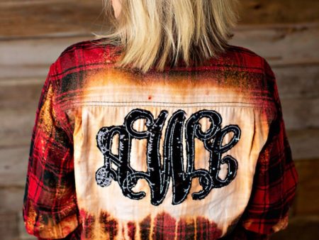 Fabric Monogrammed Long Sleeve Flannel Shirt - 2020 Online now