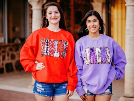 Double stacked Spirit Sweatshirt For Discount