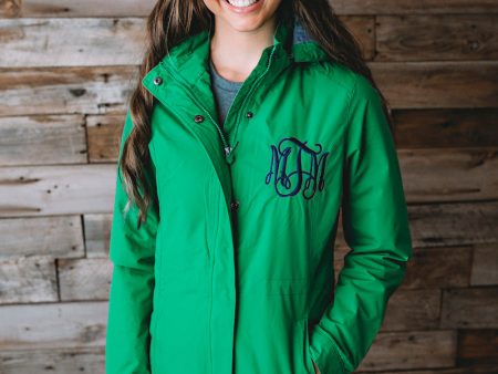 Charles River Monogrammed Logan Jacket Hot on Sale